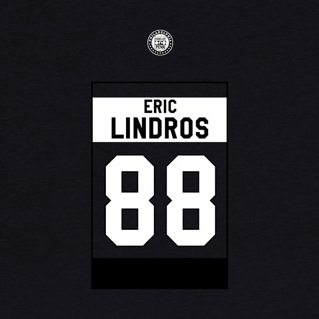 Eric Lindros Banner (Orange shirt) by Sons of Penn